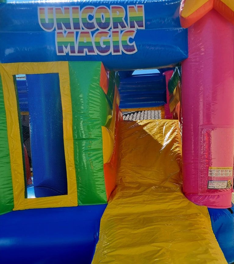 Structure gonflable Combo Licorne - vue 3